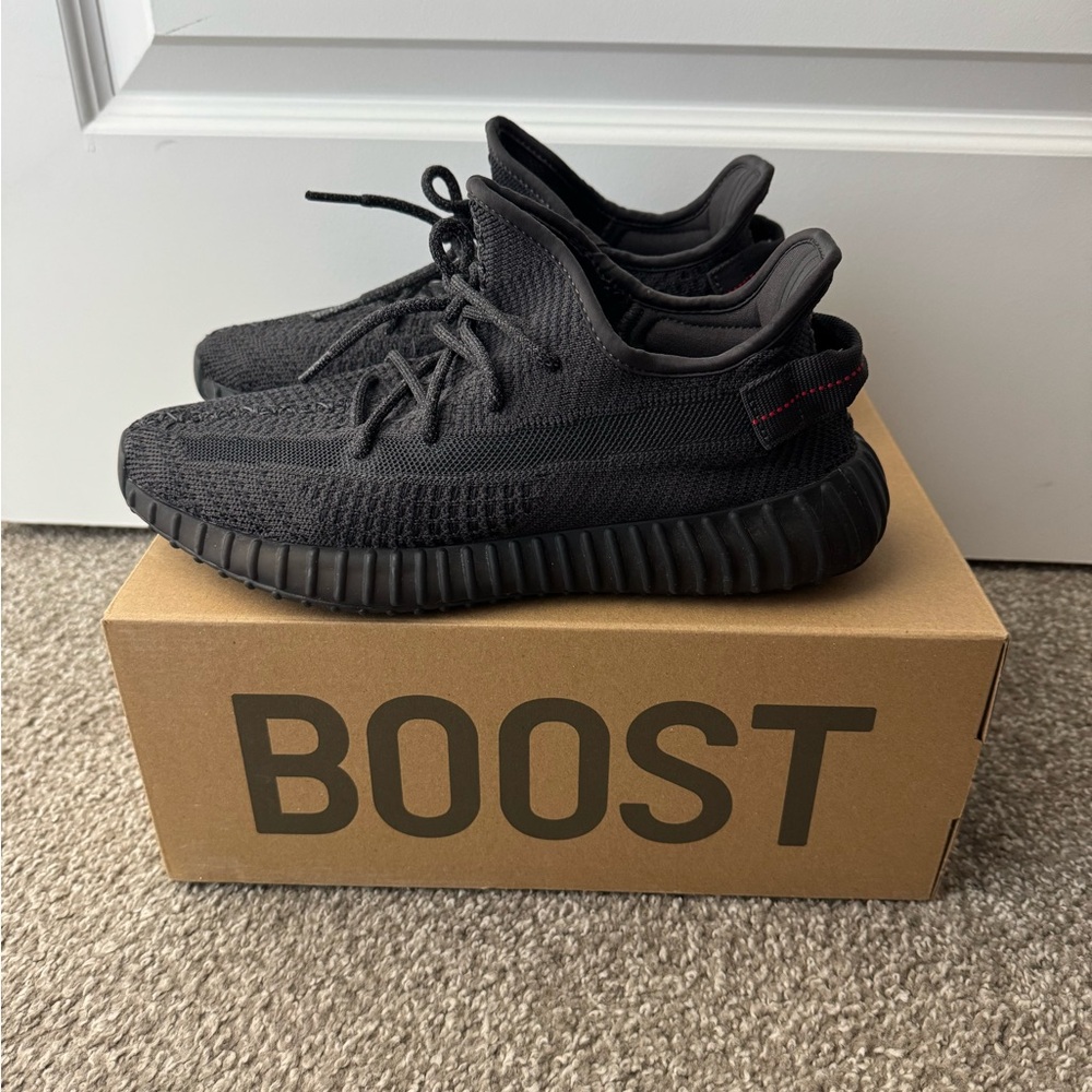Adidas Yeezy Boost 350 V2 Static Black Non-Reflective